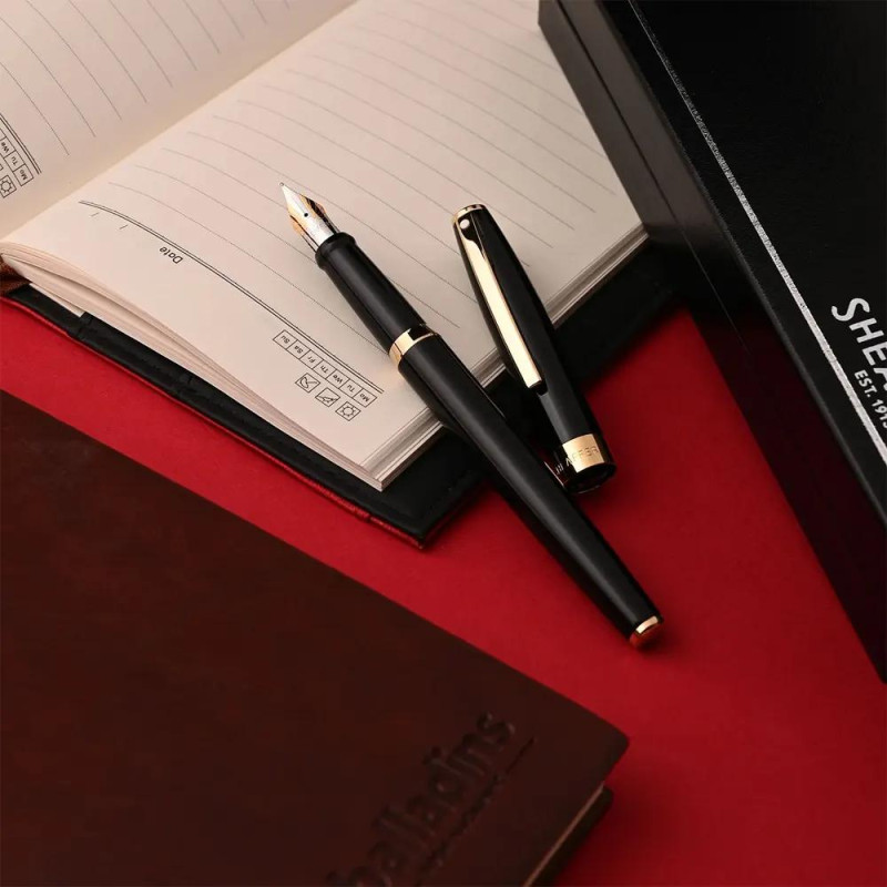 Писалка Sheaffer - Sagaris Glossy Black GT, M