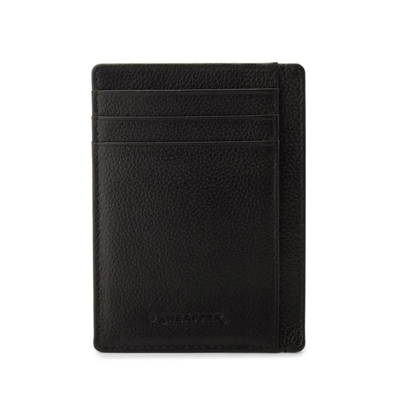 Подаръчен комплект Sheaffer - химикалка 300 Black/Gold и калъф за кредитни карти и документи