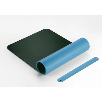 Подложка за бюро Sigel, 80 x 30 см, водоустойчива, синя/зелена