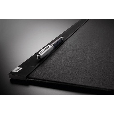 Подложка за бюро Sigel - Cintano, 60x49, изкуствена кожа, черна