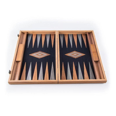 Ръчно изработена табла Manopoulos - Американски орех и Черен дъб, 48x30 см