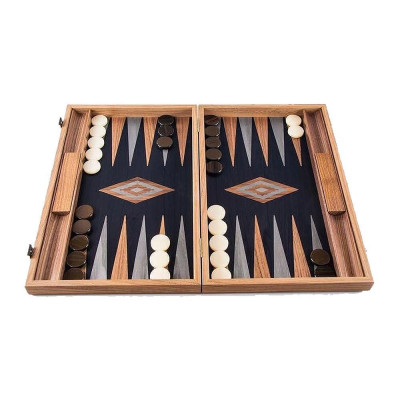 Ръчно изработена табла Manopoulos - Американски орех и Черен дъб, 48x30 см