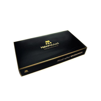 Ръчно изработена табла Manopoulos - Американски орех и Черен дъб, 48x30 см