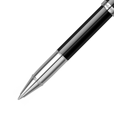 Ролер Sheaffer - 100 Glossy Black Lacquer/Chrome