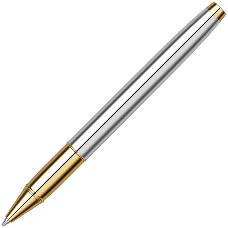 Ролер Sheaffer - 100 Medalist, сребрист, елементи със златно покритие
