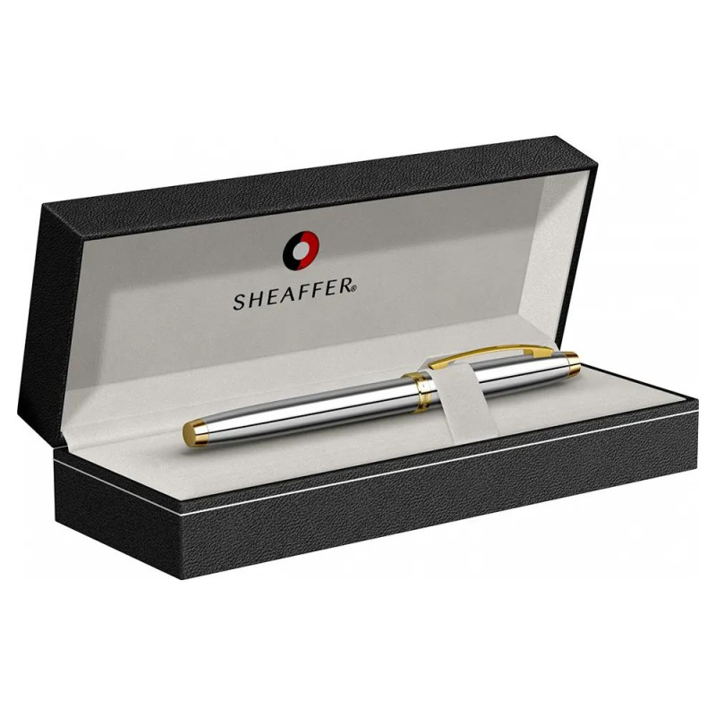 Ролер Sheaffer - 100 Medalist, сребрист, елементи със златно покритие