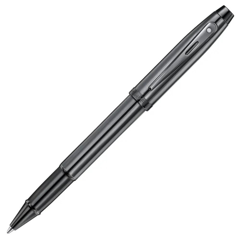 Ролер Sheaffer 100 - Shiny Dark Grey Gun Metal with PVD Trims