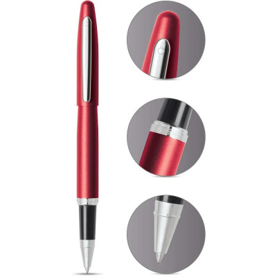 Ролер Sheaffer VFM -  Excessive Red Chrome Trim