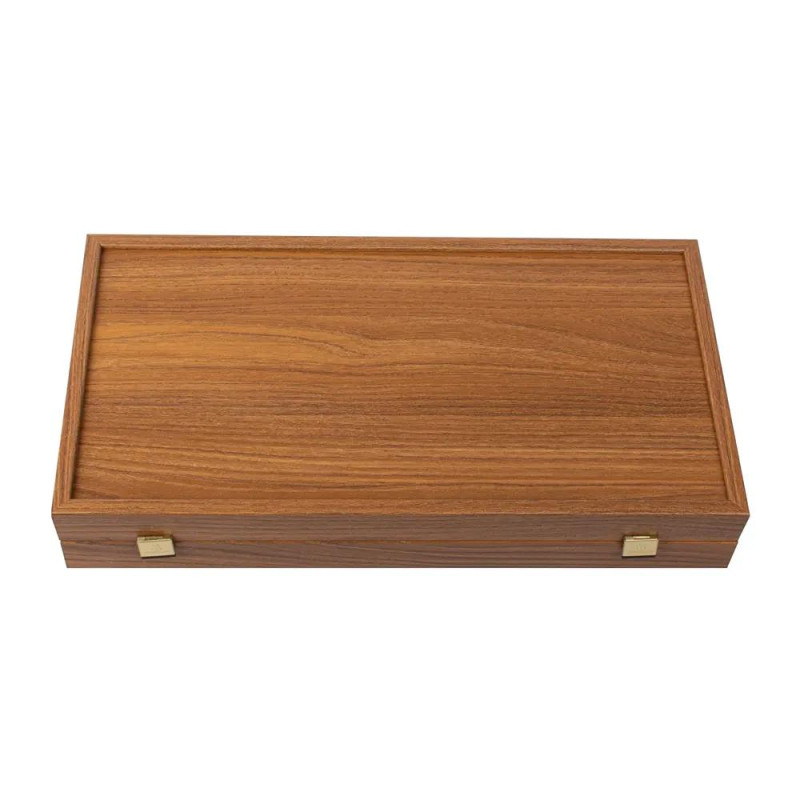 Табла за игра Manopoulos - Oak & Walnut, 52x48 см