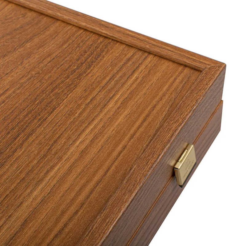 Табла за игра Manopoulos - Oak & Walnut, 52x48 см