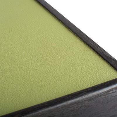 Табла за игра Manopoulos - Olive Green, еко кожа, 60x48см