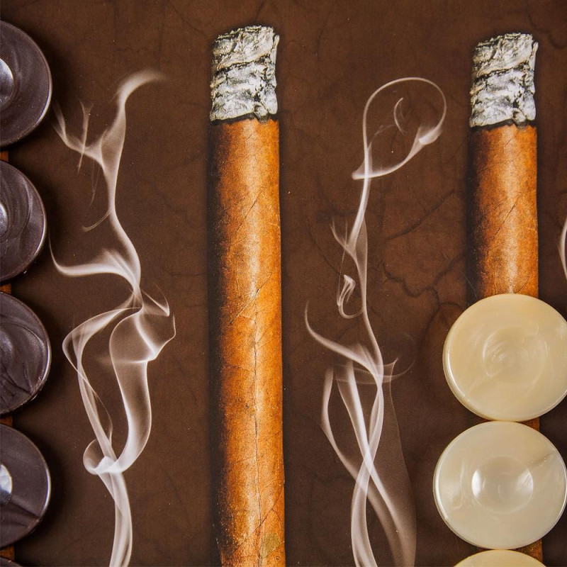 Табла за игра Manopoulos - Robusto Cigar, 53x48 см