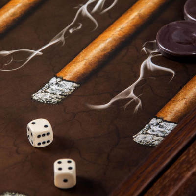 Табла за игра Manopoulos - Robusto Cigar, 53x48 см