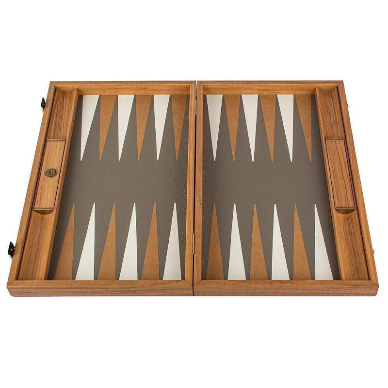 Табла за игра Manopoulos - Snake Tote, естествена кожа, 60x48 см