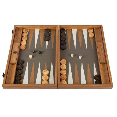 Табла за игра Manopoulos - Snake Tote, естествена кожа, 60x48 см