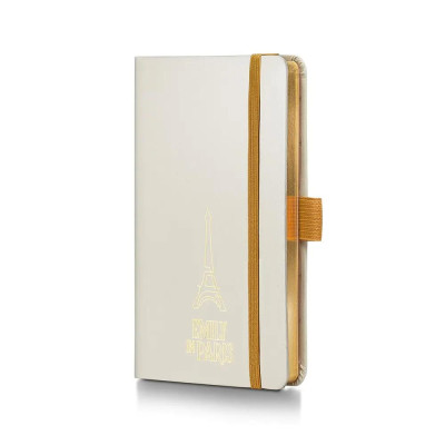 Тефтер Sheaffer - Emily in Paris, А6, линиран, бежов