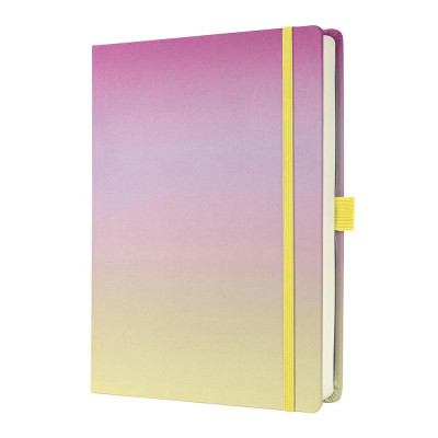 Тефтер Sigel Bullet Journal - Jolie, Gradient Ice Cream, A5+, твърда корица, на точки