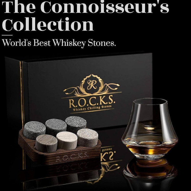Уиски сет R.O.C.K.S. The Connoisseur's Set - Nosing Whiskey Glass Edition