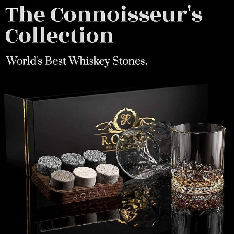 Уиски сет R.O.C.K.S. The Connoisseur's Set - Signature Whiskey Glass Edition