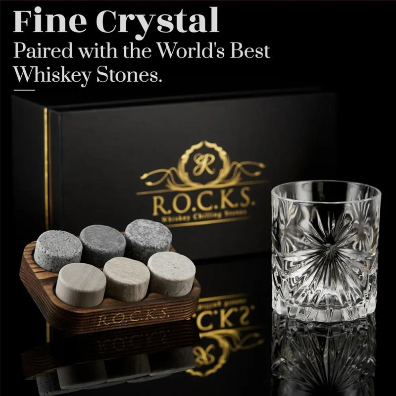 Уиски сет R.O.C.K.S. The Connoisseur's Set - Soleil Whiskey Glass Edition