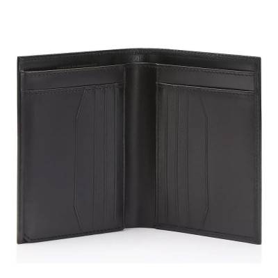Вертикален мъжки портфейл Porsche Design Classic Billfold 11, с RFID защита, черен