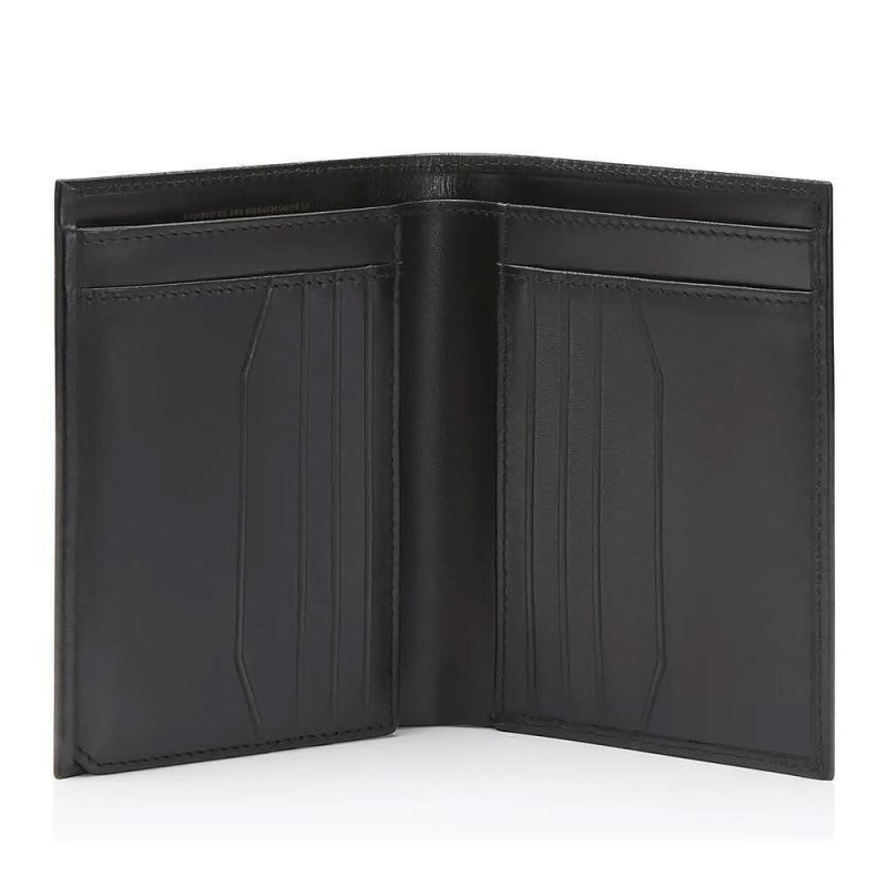Вертикален мъжки портфейл Porsche Design Classic Billfold 11, с RFID защита, черен
