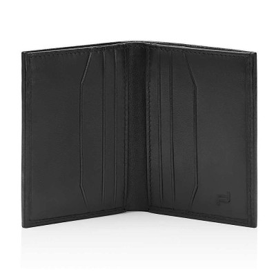 Вертикален мъжки портфейл Porsche Design Classic Billfold 6, с RFID защита, черен