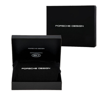 Вертикален мъжки портфейл Porsche Design Classic Billfold 6, с RFID защита, черен