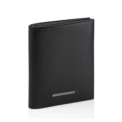 Вертикален мъжки портфейл Porsche Design Classic Billfold 6, с RFID защита, черен