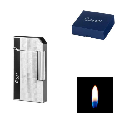 Запалка Caseti Rome Flint, Black/Chrome