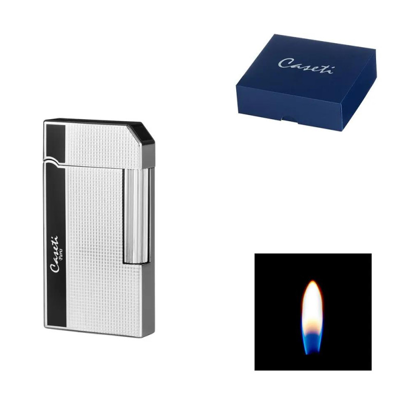 Запалка Caseti Rome Flint, Black/Chrome