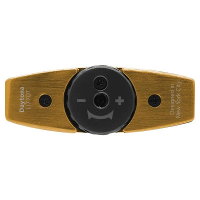 Запалка Colibri - Daytona II, единичен Jet пламък, черна-златиста