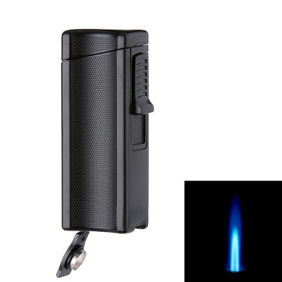 Запалка Eurojet Black Matt, с поставка и вграден пънч за пури