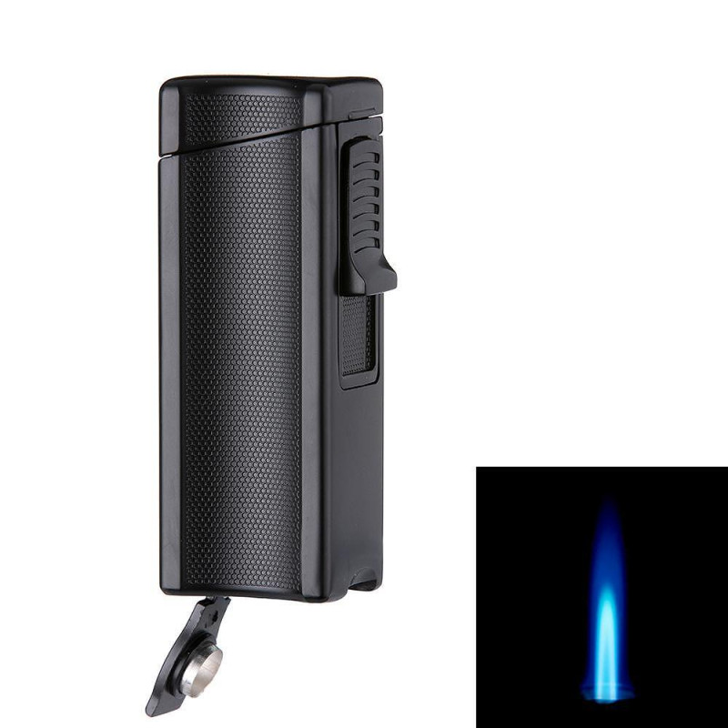 Запалка Eurojet Black Matt, с поставка и вграден пънч за пури