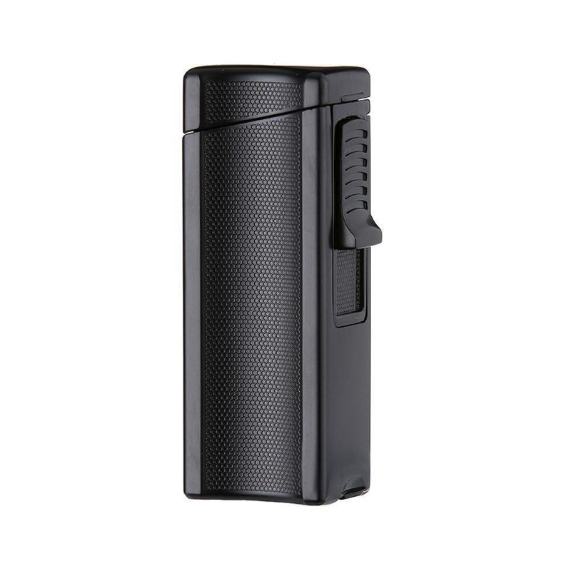 Запалка Eurojet Black Matt, с поставка и вграден пънч за пури