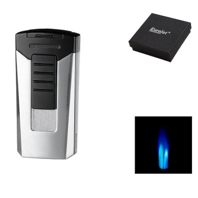 Запалка Eurojet Race Double Jet, хром