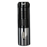 Запалка Formula - Crocodile Avanti, троен jet пламък, поставка за пури, черна-хром