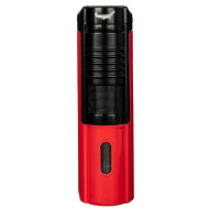 Запалка Formula - Crocodile Avanti, троен jet пламък, поставка за пури, червена