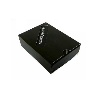 Запалка Silver Match Bowroad Gunmetal, с вграден пънч