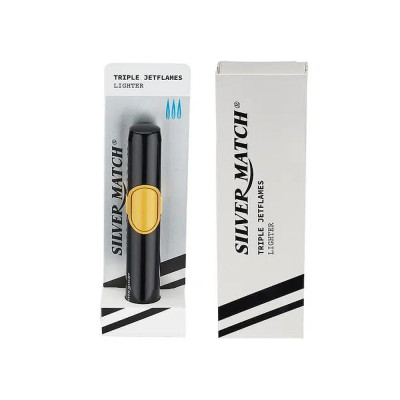 Запалка Silver Match Copenhagen Black/Gold