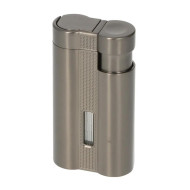 Запалка Winjet - Carlton, с вграден пънч за пури, тъмносива