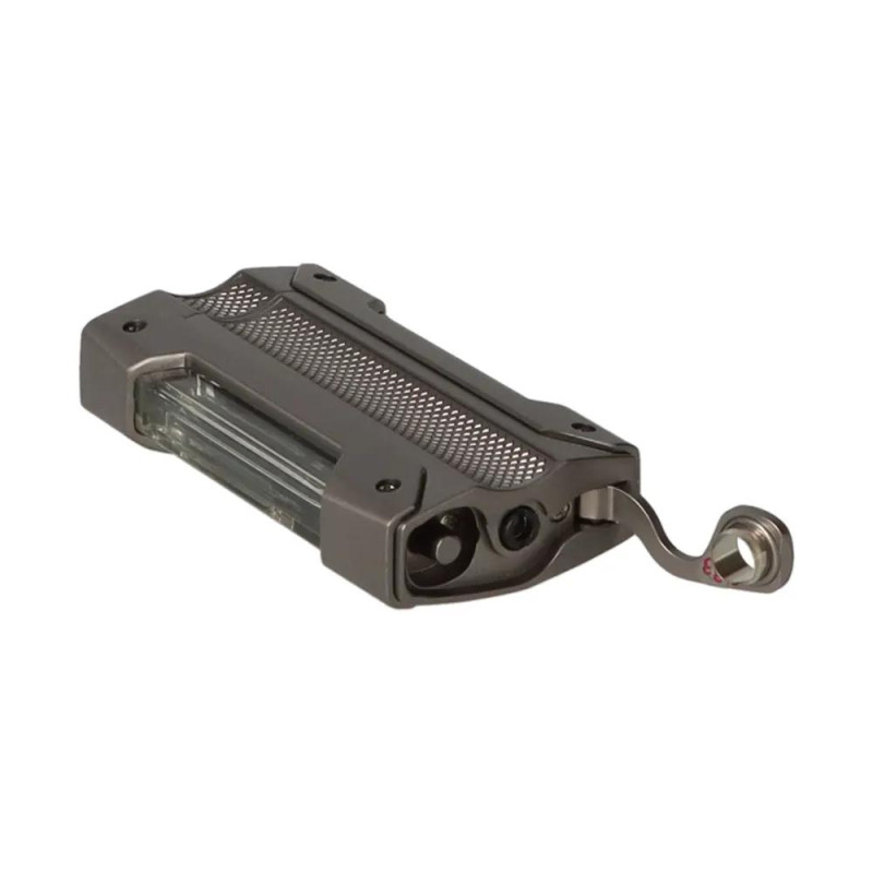 Запалка WinJet - Dark Gun Metal, с вградени пънч и поставка за пури