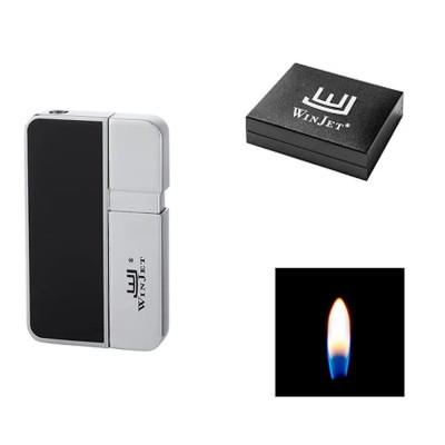 Запалка WinJet - Premium, черна-хром