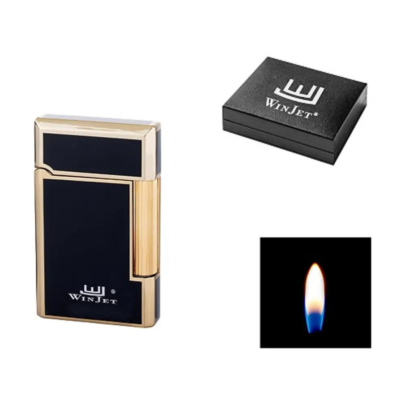 Запалка WinJet - Premium, черна-златиста