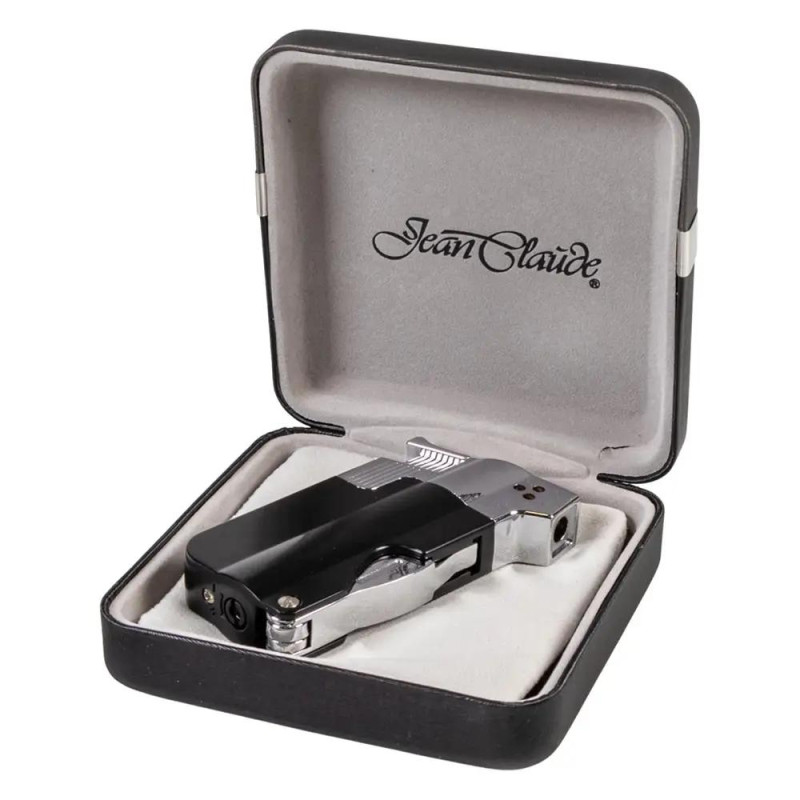 Запалка за лула Jean Claude - Philip, с вградени инструменти, хром-черен мат