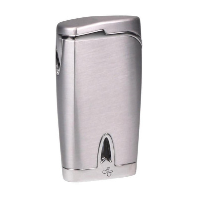 Запалка за пури Jean Claude - Connor, вграден пънч, четворен Jet пламък, хром