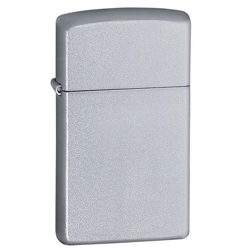 Запалка Zippo 1605 Slim, Satin Chrome