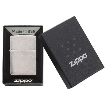 Запалка Zippo 162 Armor Brushed Chrome