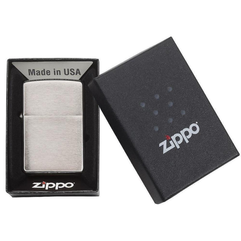 Запалка Zippo 162 Armor Brushed Chrome