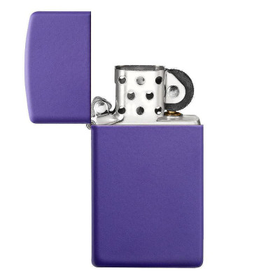 Запалка Zippo - 1637 Slim Purple Matte
